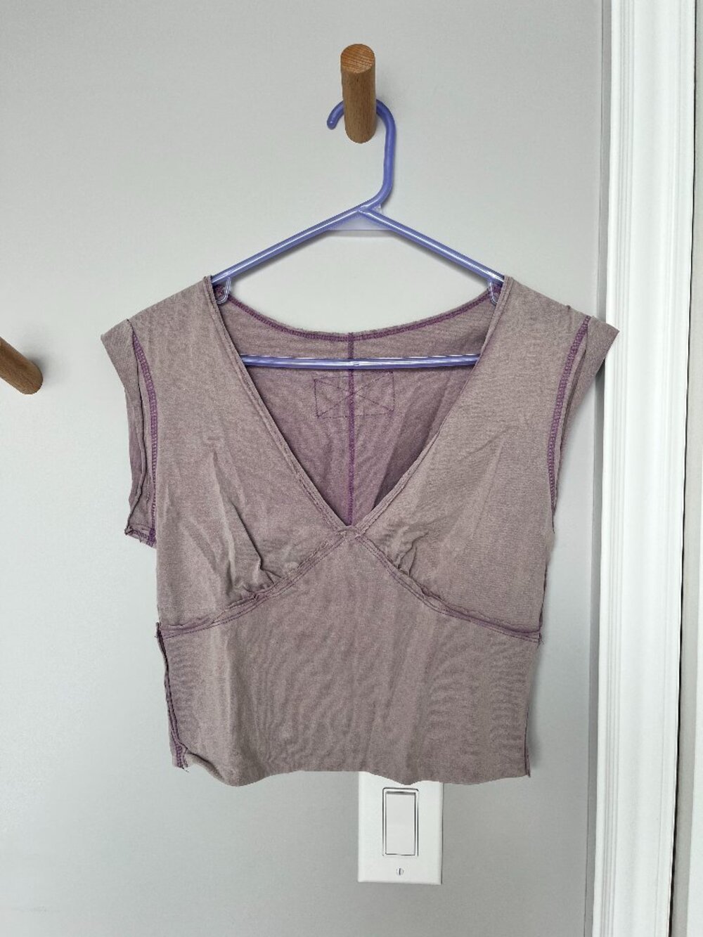 Purple tank
